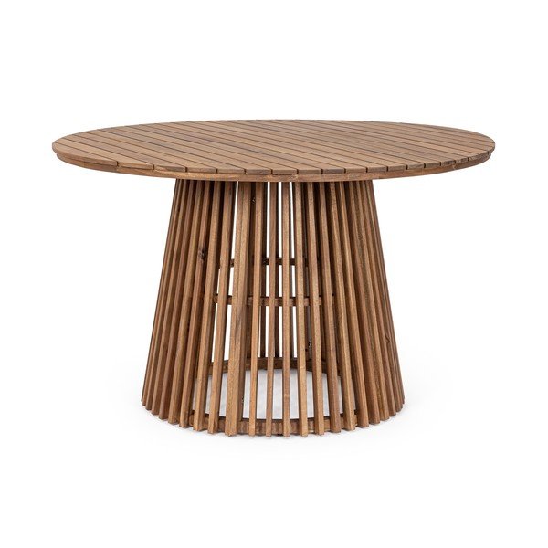 Kulatý zahradní jídelní stůl z masivu akácie ø 120 cm Rodano – Bizzotto