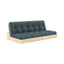 Modrá manšestrová rozkládací pohovka 196 cm Base – Karup Design