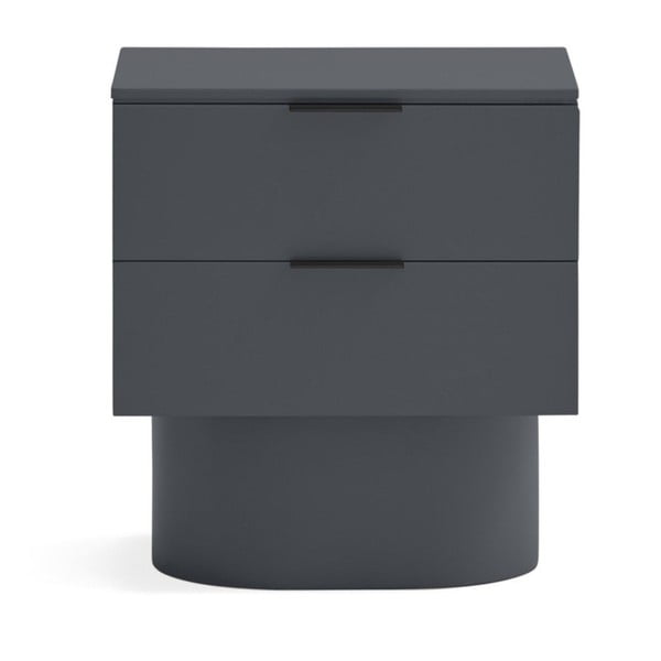 Antracitový noční stolek Totem – Teulat