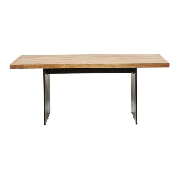 Jídelní stůl s deskou z akáciového dřeva Kare Design Madison, 180 x 90 cm