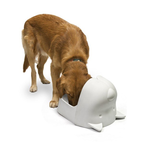 Psí miska Mr. Dog, bílá-image-1