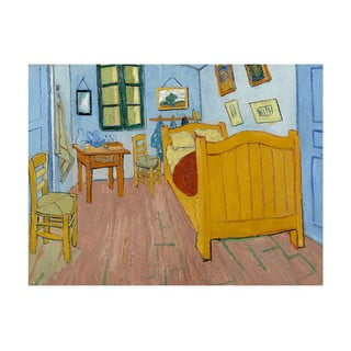 Reprodukce obrazu Vincenta van Gogha - The Bedroom, 40 x 30 cm