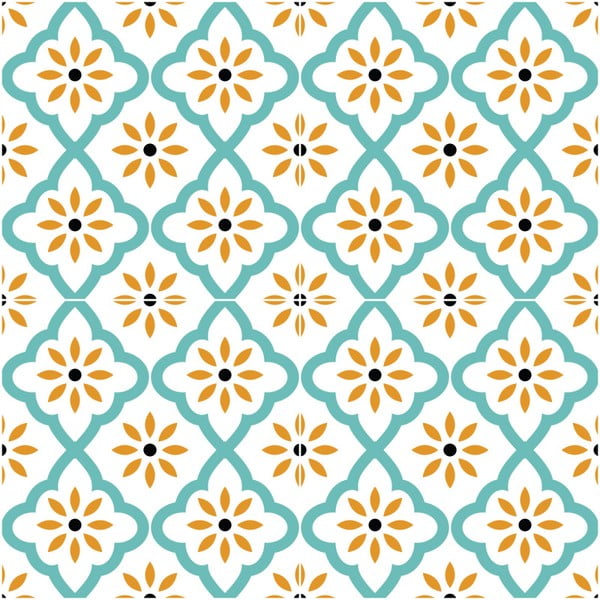 Samolepka na podlahu Ambiance Floor Sticker Marrakech, 40 x 40 cm