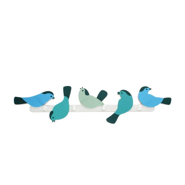 Modrý nástěnný věšák Garden Bird – Rex London