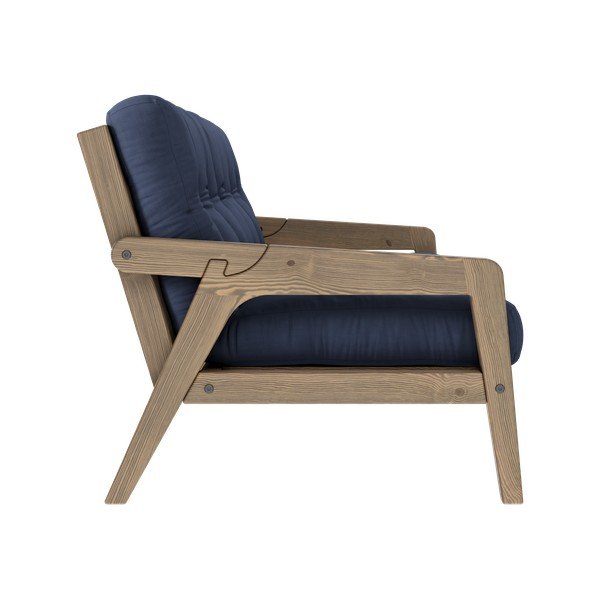 Modrá rozkládací pohovka 204 cm Grab - Karup Design-image-4