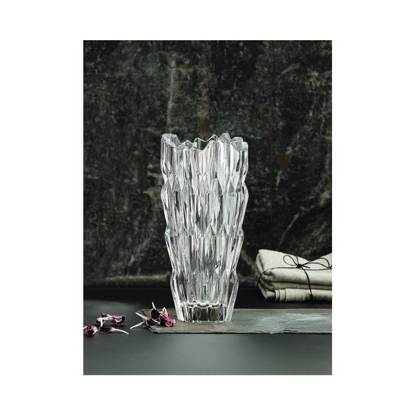 Váza z křišťálového skla Nachtmann Quartz, ⌀ 26 cm-image-2