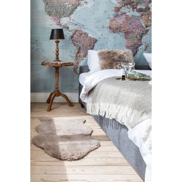 Béžová umělá kožešina Tiseco Home Studio Sheepskin, 80 x 150 cm-image-1