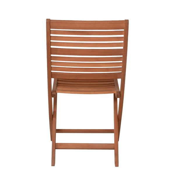 Dřevěné zahradní židle v přírodní barvě v sadě 2 ks Savannah – Garden Pleasure-image-4