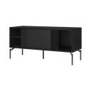 Černý TV stolek 116x55x42 cm Met Mini – noo.ma