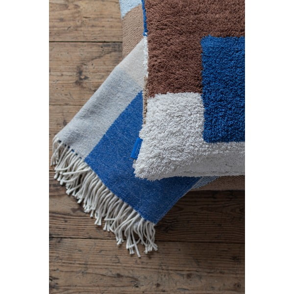 Deka v levandulovo-béžové barvě 125x190 cm Brick – Mette Ditmer Denmark-image-2