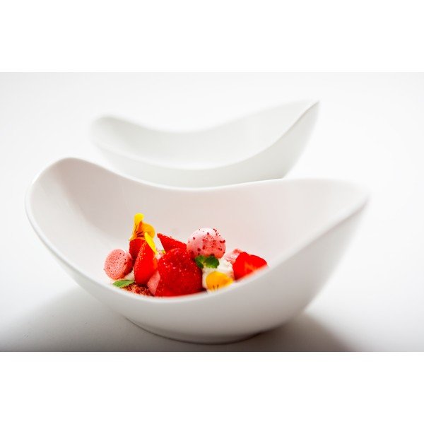 Bílá porcelánová miska Maxwell & Williams Oslo, 23 x 11,5 cm-image-1