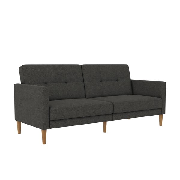 Tmavě šedá rozkládací pohovka 82 cm Lilly – Støraa