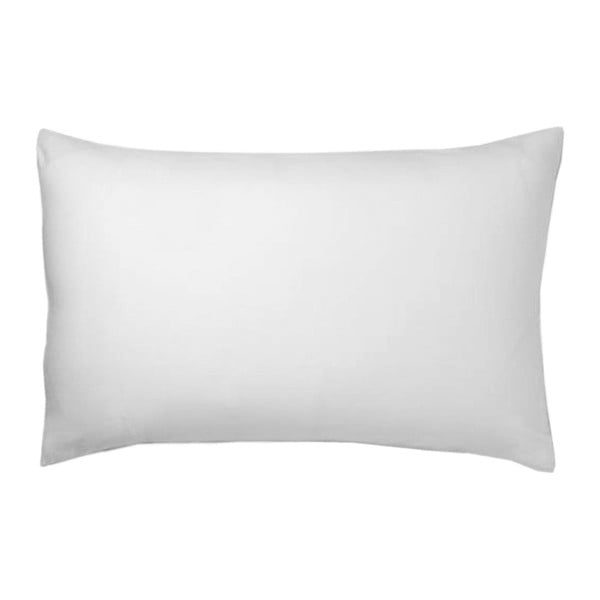 Bílý polštář Ethere Liso Blanco, 30 x 50 cm