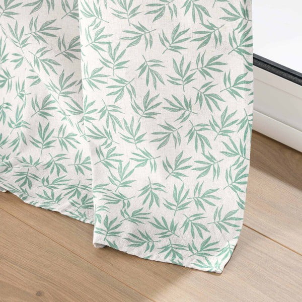 Bílo-zelený závěs 140x240 cm Maddy – douceur d'intérieur-image-3