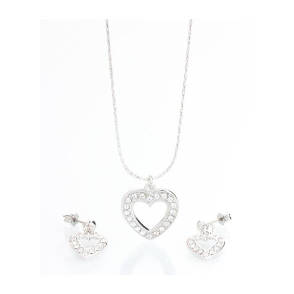 Set náhrdelníku a náušnic se Swarovski Elements Laura Bruni Ronni