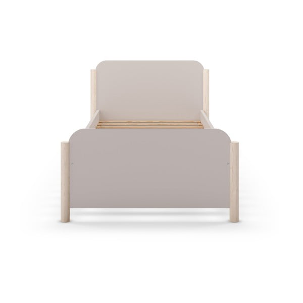 Krémová dětská postel z borovicového dřeva 90x190 cm Enola – Marckeric-image-4