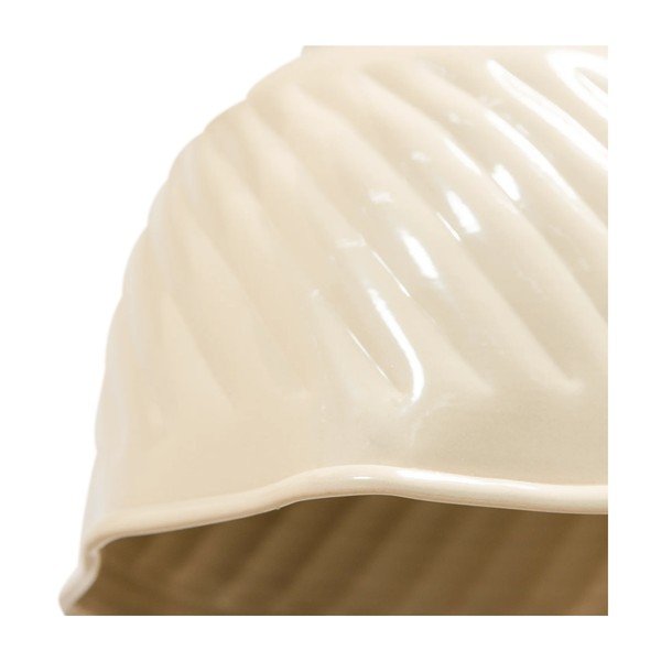 Béžové závěsné svítidlo s kovovým stínidlem Arleso – WOOOD-image-2