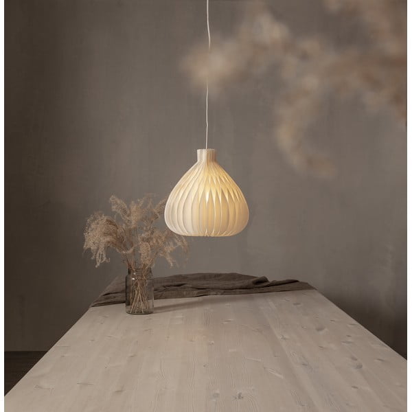 Krémové stínidlo ø 28 cm Honeycomb – Star Trading-image-1