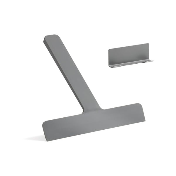 Šedá stěrka s držákem 22 cm Ume – Zone