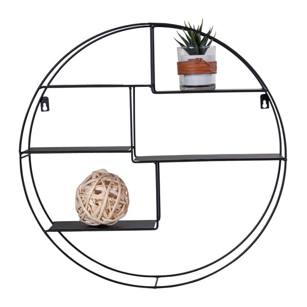 Černá patrová kovová police Genk - House Nordic-image-3