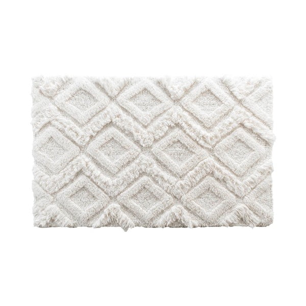 Bílá koupelnová předložka 50x80 cm Ikatis – douceur d'intérieur