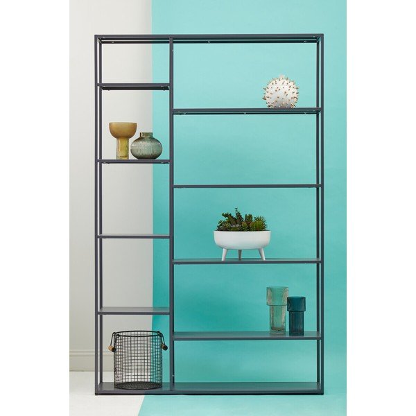 Šedý ocelový regál 120x188x30 cm Acero – Premier Housewares-image-4