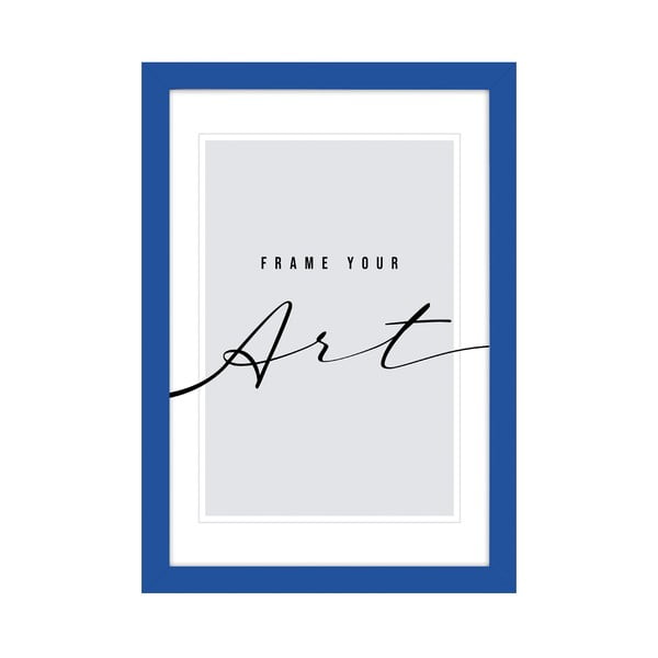 Tmavě modrý stojací/na zeď rámeček 12x17 cm – knor-image-1