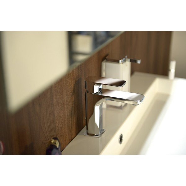 Stojánková umyvadlová baterie v leskle stříbrné barvě Spy – Sapho-image-2