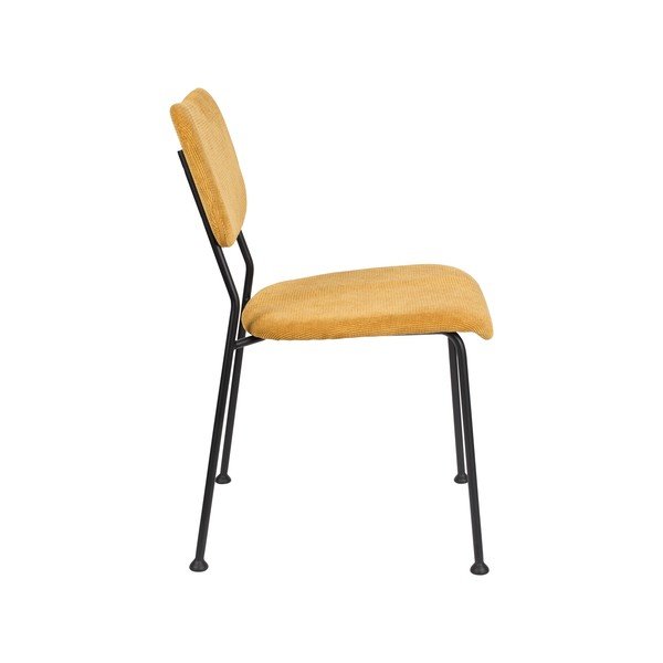 Žluté jídelní židle v sadě 2 ks Benson – Zuiver-image-4