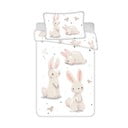 Bavlněné dětské povlečení do postýlky 100x135 cm Bunnies – Jerry Fabrics