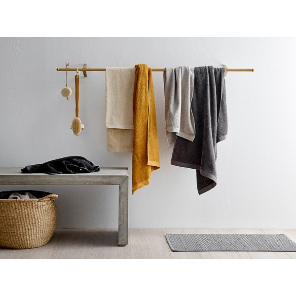 Šedá koupelnová předložka z bavlny Södahl, 50 x 80 cm-image-1