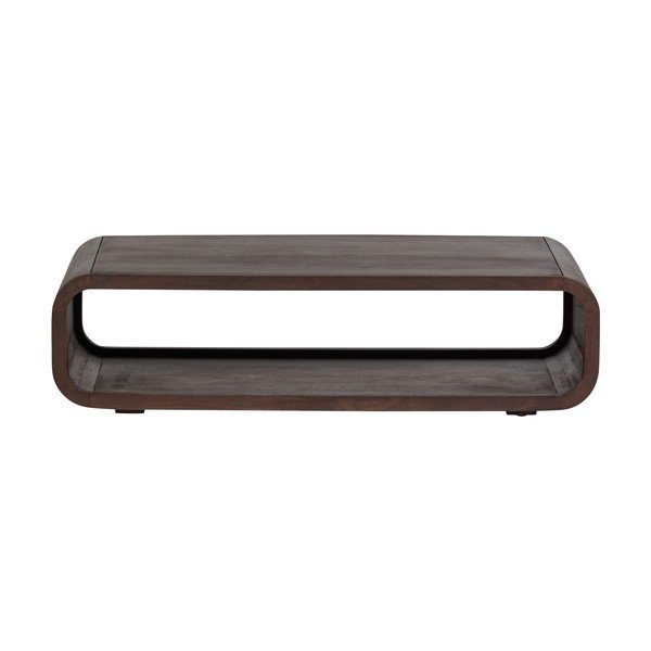 Konferenční stolek z mangového dřeva v tmavě přírodní barvě 60x120 cm Kinu – WOOOD