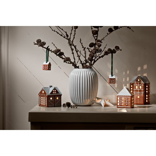 Keramické vánoční ozdoby v sadě 2 ks 5 cm Gingerbread – Kähler Design-image-3