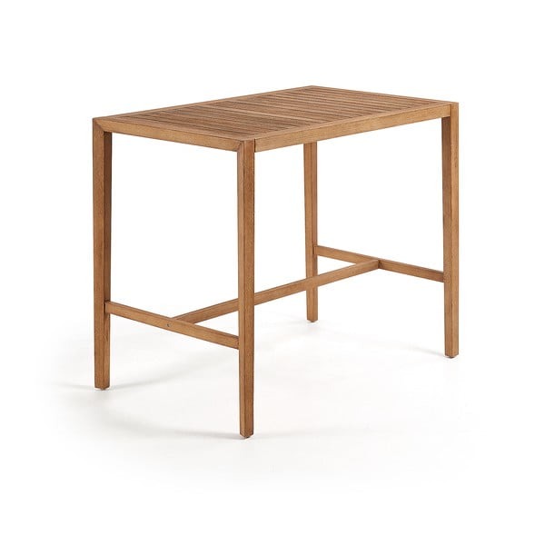 Zahradní jídelní stůl z eukalyptového dřeva Kave Home Cybille, 130 x 80 cm-image-2