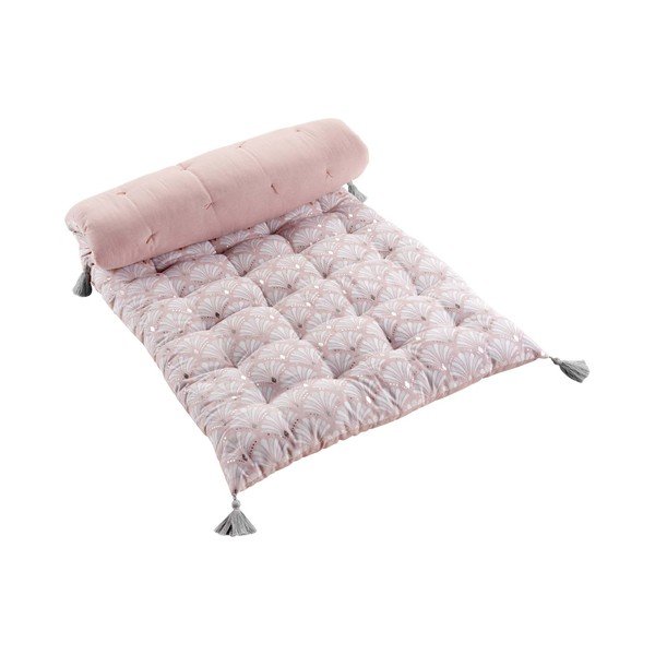 Růžový polštář na sezení Artchic – douceur d'intérieur-image-1