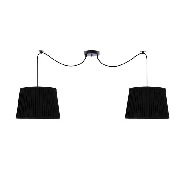Černé závěsné svítidlo 100x20 cm Gillo – Candellux Lighting