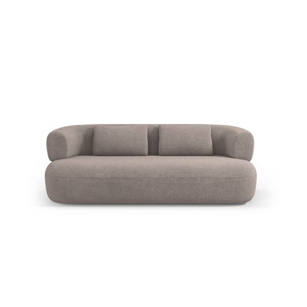 Světle hnědá pohovka z textilie bouclé 178 cm Jenny – Micadoni -image-2