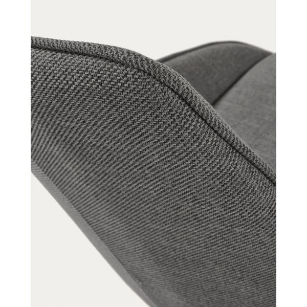 Tmavě šedá jídelní židle Jenna – Kave Home-image-3