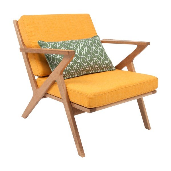 Křeslo Present Time Rest Oak Yellow-image-3