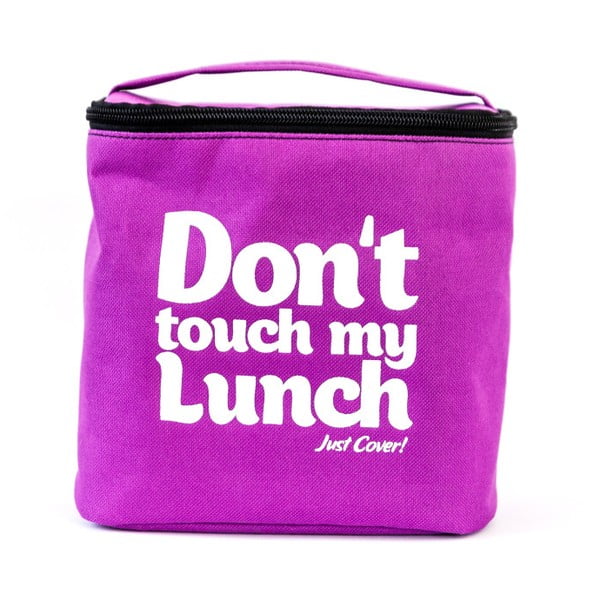 Svačinová taška a 2 boxů Pack & Go Don't Touch My Lunch Violet