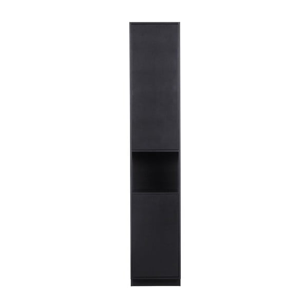 Černá modulární skříňka z borovicového dřeva 40x210 cm Finca – WOOOD