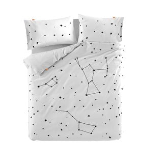 Bavlněný povlak na peřinu Blanc Constellation, 140 x 200 cm