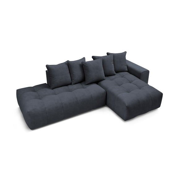 Tmavě modrá rohová pohovka (pravý roh) Mont-Blanc – Bobochic Paris-image-4