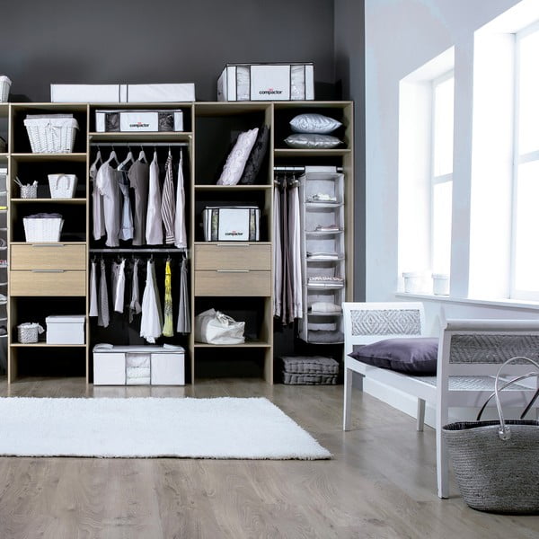 Bílý úložný box Compactor-image-1