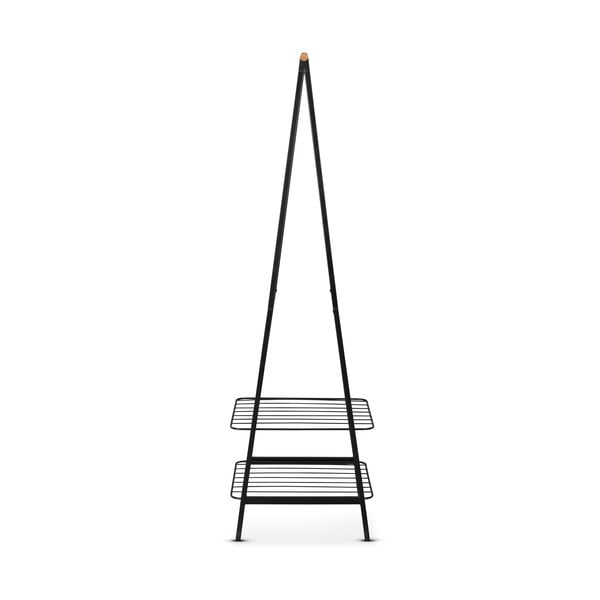Černý ocelový stojan na oblečení Linn – Brabantia-image-4