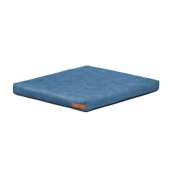 Modrá matrace pro psa z Eko kůže 50x60 cm SoftPET Eco M – Rexproduct