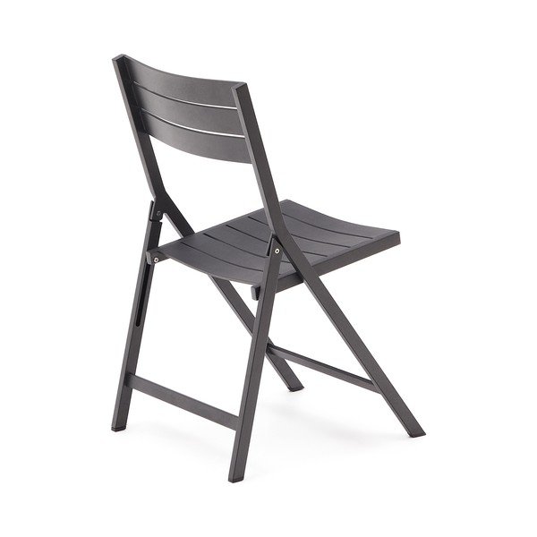 Černá kovová zahradní židle Torreta – Kave Home-image-3