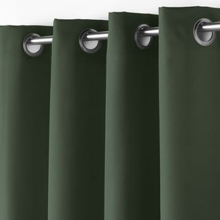 Khaki závěs 140x180 cm Essentiel – douceur d'intérieur