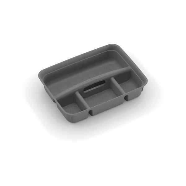 Šedý plastový rozdělovač do úložného boxu 35,5x26,5x8,5 cm K Latch Box – KIS