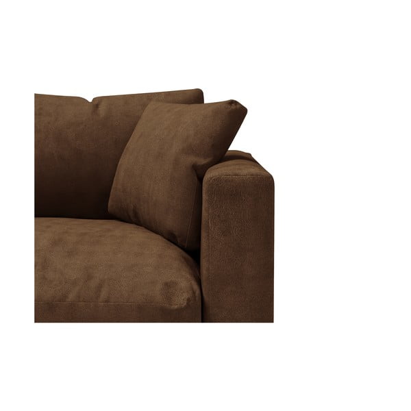Hnědá pohovka 220 cm Comfy – Scandic-image-3